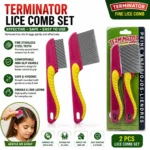Terminator Lice Comb Set