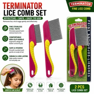 Terminator Lice Comb Set