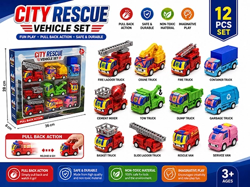 City Rescue Vehicle Set