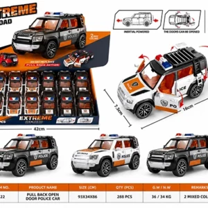 Exteme Off Road Police Car