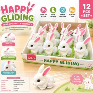 Happy Gliding Bunny
