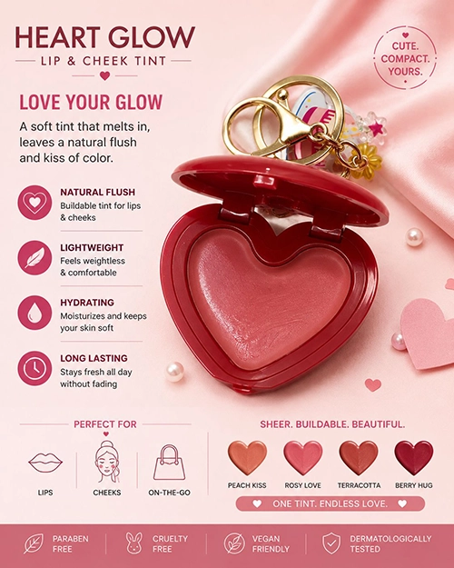 Heart Glow Lip Gloss