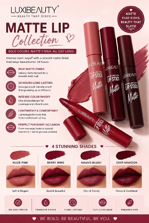 Luxi Beauty Matte Lip