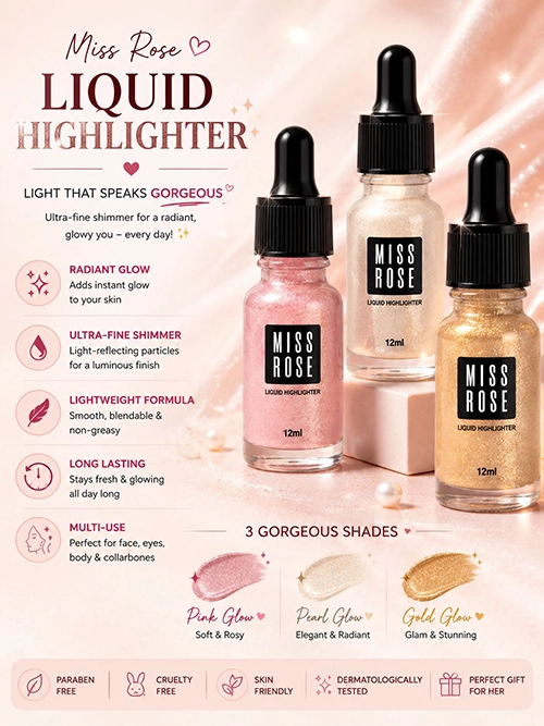 Miss Rose Liquid Highlighter
