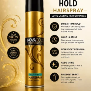 Nova Gold Hair Spray