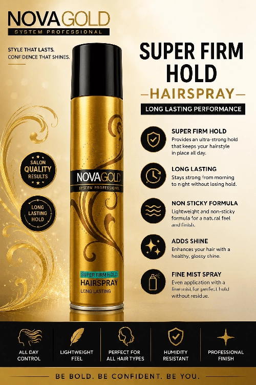 Nova Gold Hair Spray