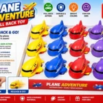 Plane Adenture Pull Back Toy