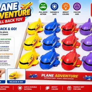 Plane Adenture Pull Back Toy