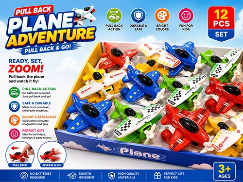Plane Adventure Pull Back