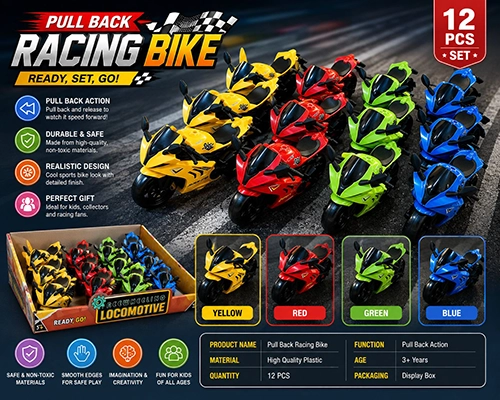 Pull Back Racing Bike