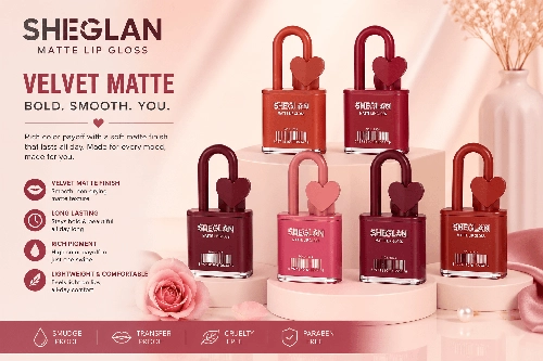 Sheglan Matte Lip Gloss