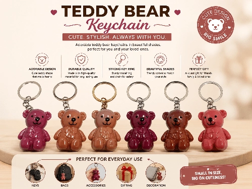 Teddy Bear Key Chain