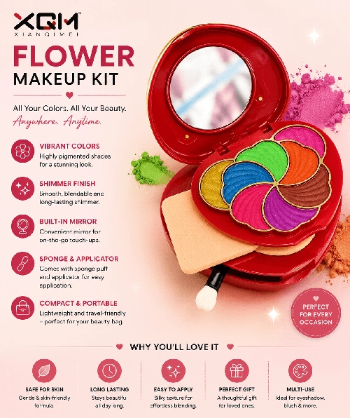 XQM Flower Makeup Kit