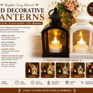 Led Decorative Lanterns - Image 1