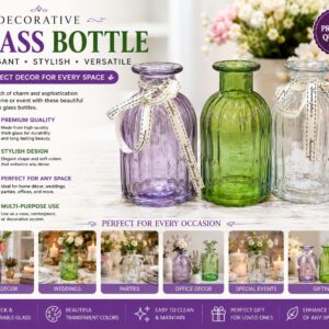 Decorative Glass Bottle - Image 1