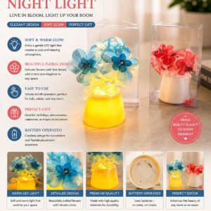 Led Flower Night Light - Image 1