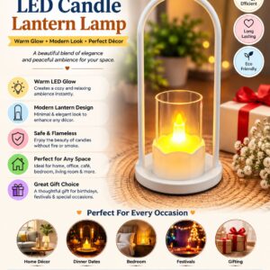 Led Candle Lantern Lamp - Image 1