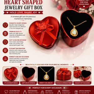 Heart Shaped Jewelry Box - Image 1