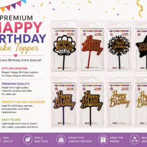 Happy Birthday Cake Topper - Image 1