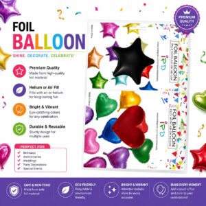 Shiny Foil Balloons - Image 1