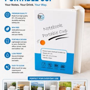 Note Book Portable Cup - Image 1