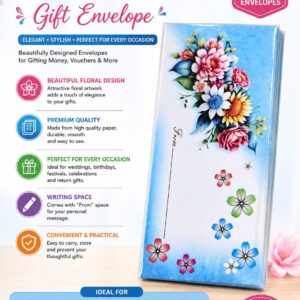 Floral Design Gift Envelope - Image 1