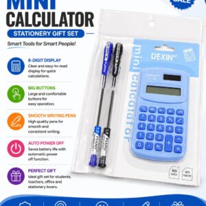Dexin Mini Calculator With Pens - Image 1