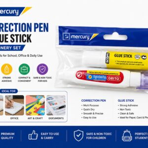 Mercury Correction Pen And Glue Stick - Image 1