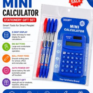 Dexin Mini Calculator With Pens - Image 1