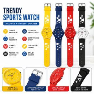 Trendy Sports Watch - Image 1