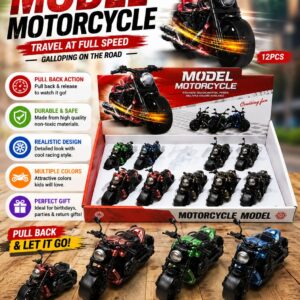 Model Motorcycle Toy - Image 1